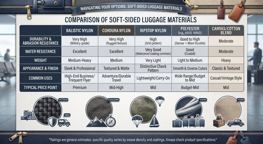 Comparison of Soft-Sided Luggage Materials