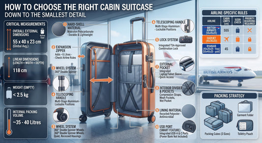 How to Choose the Right Cabin Suitcase Down to the Smallest Detail