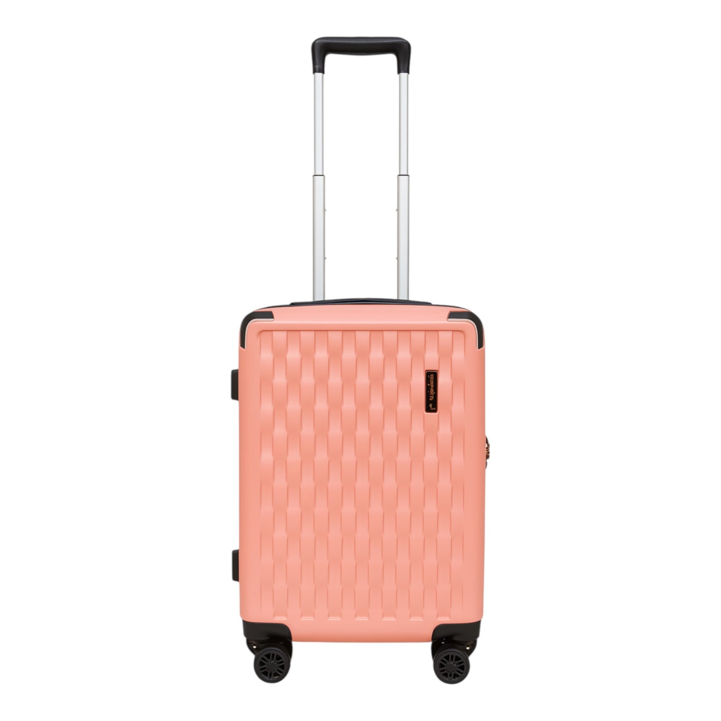 Fantana Premium Expandable Luggage - Hard Shell Polycarbonate, 360° Spinners, TSA Lock - Pink