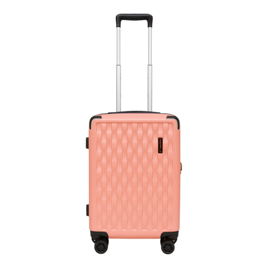 Fantana Premium Expandable Luggage - Hard Shell Polycarbonate, 360° Spinners, TSA Lock - Pink