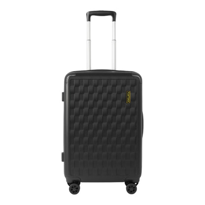Fantana Premium Expandable Luggage - Hard Shell Polycarbonate, 360° Spinners, TSA Lock - Black