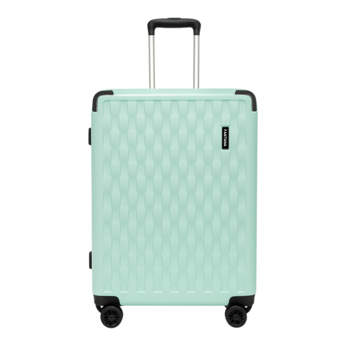 Fantana Premium Expandable Luggage - Hard Shell Polycarbonate, 360° Spinners, TSA Lock - Light Green