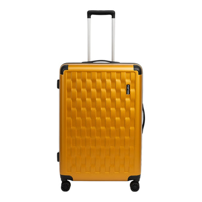 Fantana Premium Expandable Luggage - Hard Shell Polycarbonate, 360° Spinners, TSA Lock - Golden