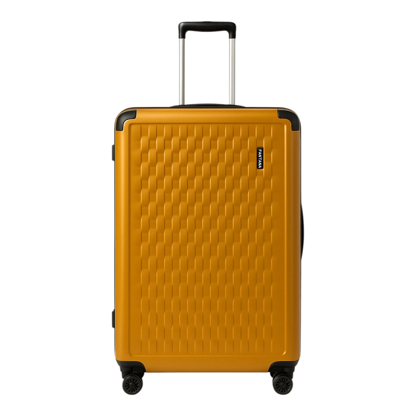 Fantana Premium Expandable Luggage - Hard Shell Polycarbonate, 360° Spinners, TSA Lock - Golden