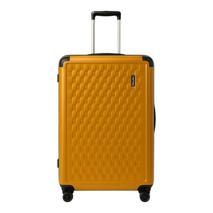 Fantana Premium Expandable Luggage - Hard Shell Polycarbonate, 360° Spinners, TSA Lock - Golden