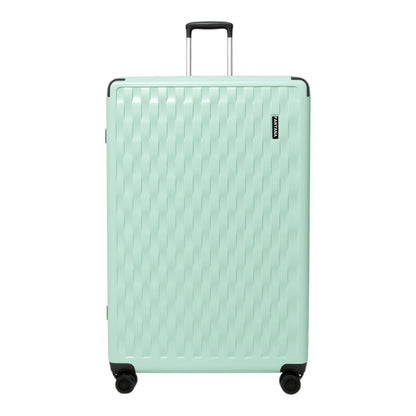 Fantana Premium Expandable Luggage - Hard Shell Polycarbonate, 360° Spinners, TSA Lock - Light Green