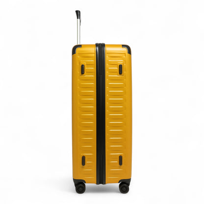 Fantana Premium Expandable Luggage - Hard Shell Polycarbonate, 360° Spinners, TSA Lock - Golden