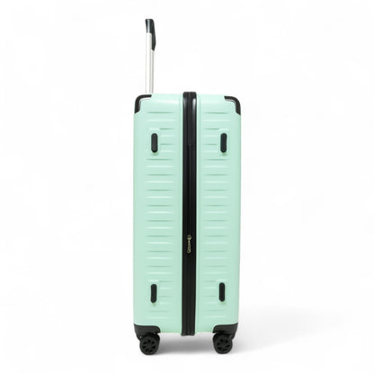 Fantana Premium Expandable Luggage - Hard Shell Polycarbonate, 360° Spinners, TSA Lock - Light Green