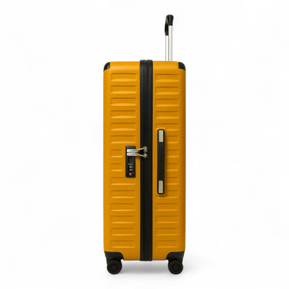 Fantana Premium Expandable Luggage - Hard Shell Polycarbonate, 360° Spinners, TSA Lock - Golden