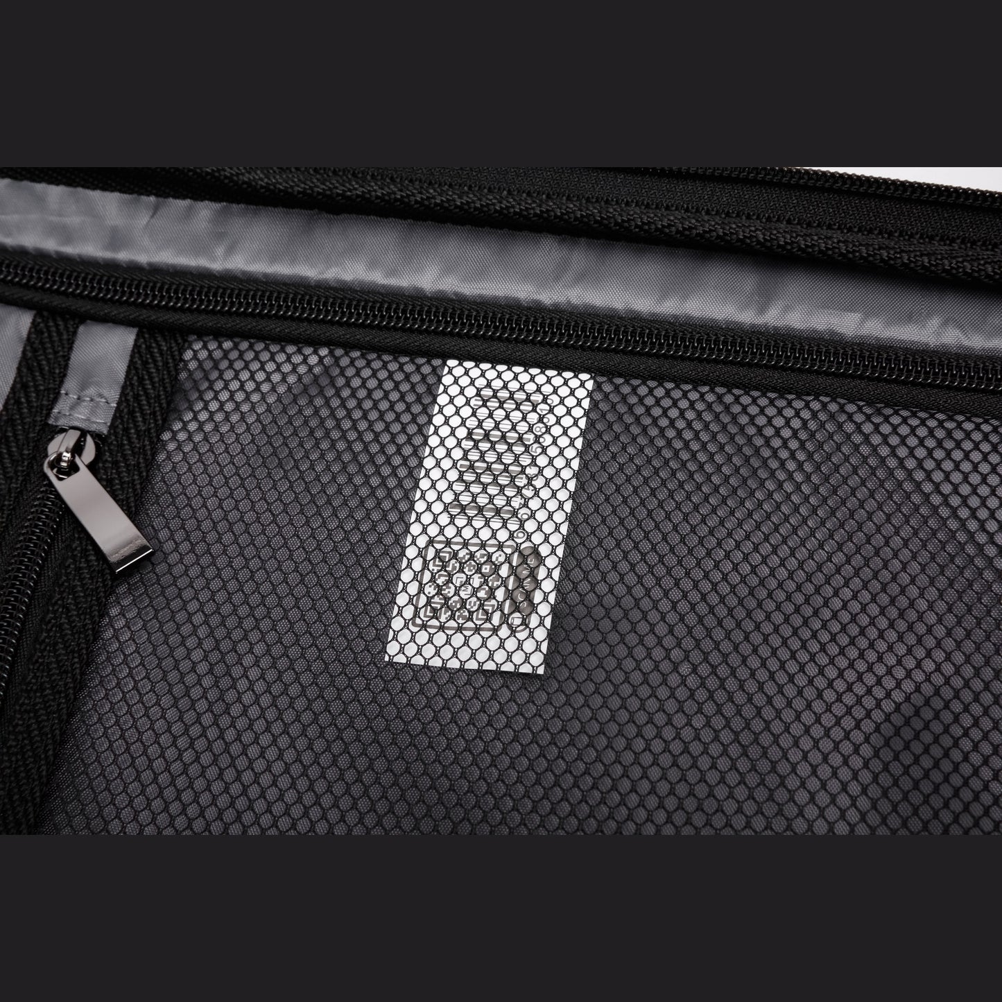 Fantana Hard Shell Polypropylene Suitcase 4 Wheels Travel Luggage Trolley Ultra Light Case Black