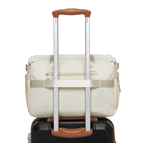 Miss Lulu BCM2517 beige bag – detail view 12
