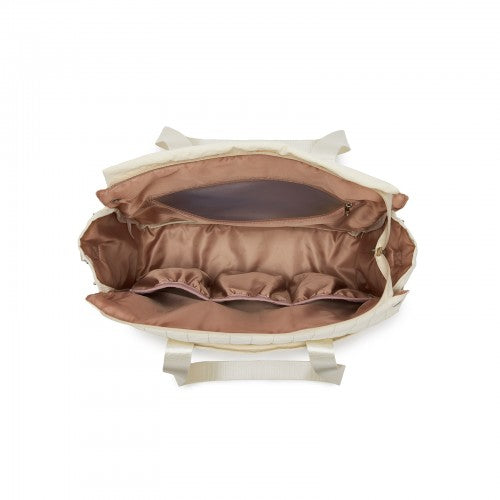 Miss Lulu BCM2517 beige bag – detail view 9