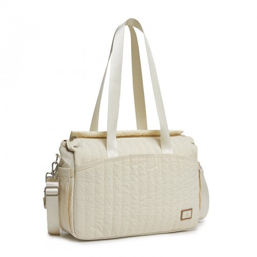 Miss Lulu BCM2517 beige bag – front view