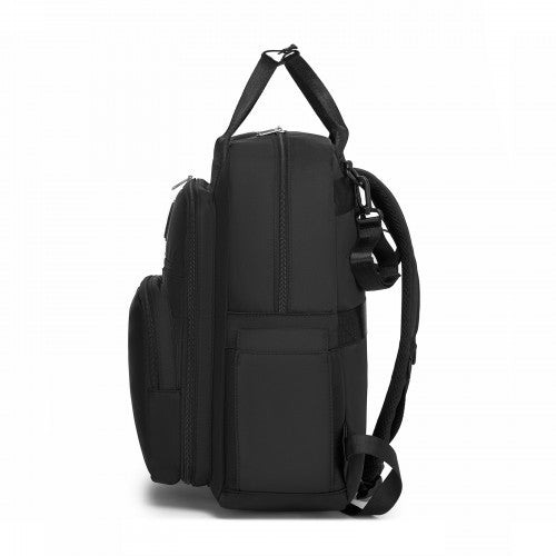 BCM2532 - Miss Lulu Stylish Multifunctional Baby Changing Backpack with Insulated Bottle Holders, Stroller Clips & Trolley Sleeve for Everyday & Travel