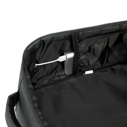 BPK2505 - Kono Urban Smart 15L Carry-On Backpack with Luggage Strap – Ideal for Travel, Work & Daily Commute - Dark Grey