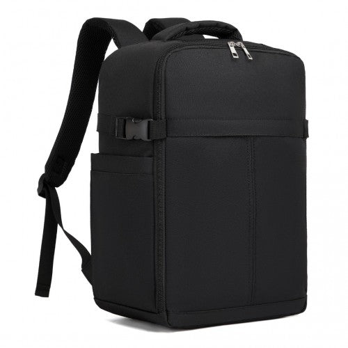 BPK2505 - Kono Urban Smart 15L Carry-On Backpack with Luggage Strap – Ideal for Travel, Work & Daily Commute