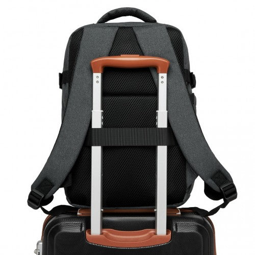 Kono BPK2505 grey backpack – detail view 6