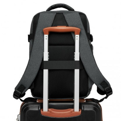 Kono BPK2505 grey backpack – detail view 6