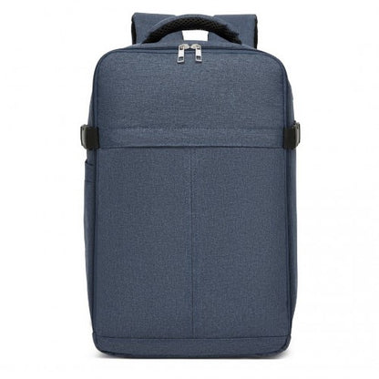 BPK2505 - Kono Urban Smart 15L Carry-On Backpack with Luggage Strap – Ideal for Travel, Work & Daily Commute