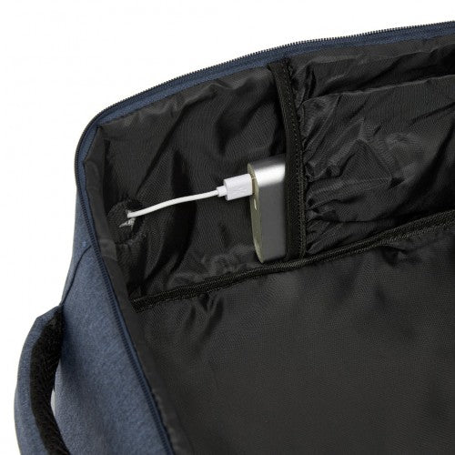Kono BPK2505 navy backpack – detail view 7
