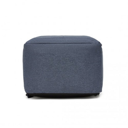 BPK2505 - Kono Urban Smart 15L Carry-On Backpack with Luggage Strap – Ideal for Travel, Work & Daily Commute - Navy