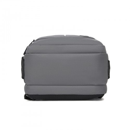 BPK2518 - Kono Laptop Backpack with 15.6" Laptop Compartment, Comfortable & Durable for Work and Business Trips - Grey