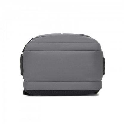 BPK2518 - Kono Laptop Backpack with 15.6" Laptop Compartment, Comfortable & Durable for Work and Business Trips - Grey