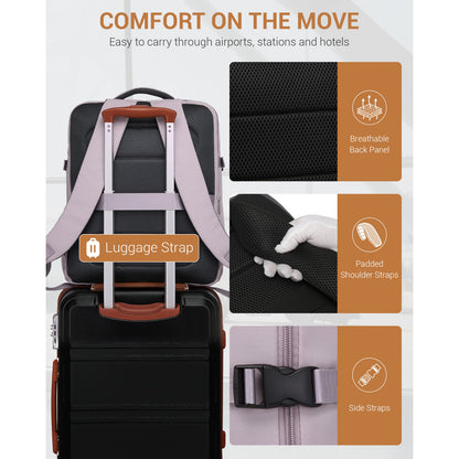 BPK2524L - Kono 32L Upgraded Large Cabin Backpack for 17.3 Inch Laptop