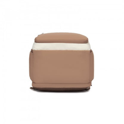 BPK2529 - Kono Compact 15.6" Laptop Travel Backpack - 40x30x20cm, Fits Under Seat Storage, with Trolley Sleeve