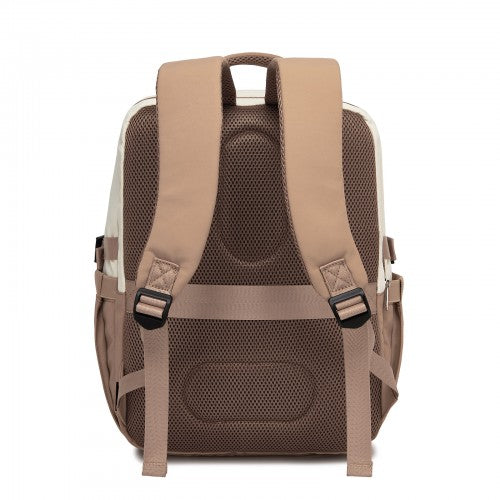 BPK2529 - Kono Compact 15.6" Laptop Travel Backpack - 40x30x20cm, Fits Under Seat Storage, with Trolley Sleeve