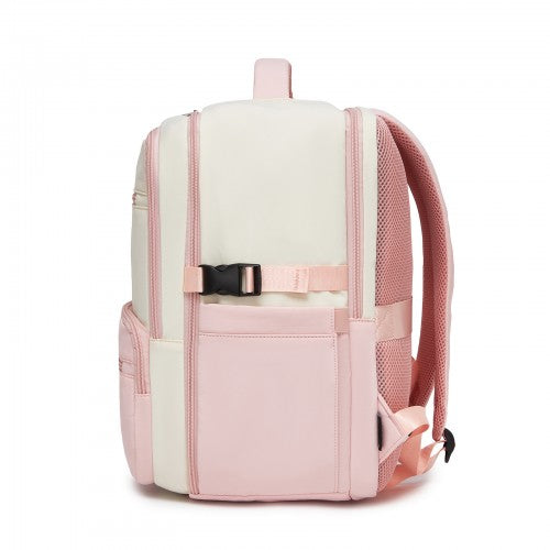 BPK2529 - Kono Compact 15.6" Laptop Travel Backpack - 40x30x20cm, Fits Under Seat Storage, with Trolley Sleeve