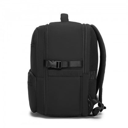 BPK2529 - Kono Compact 15.6" Laptop Travel Backpack - 40x30x20cm, Fits Under Seat Storage, with Trolley Sleeve