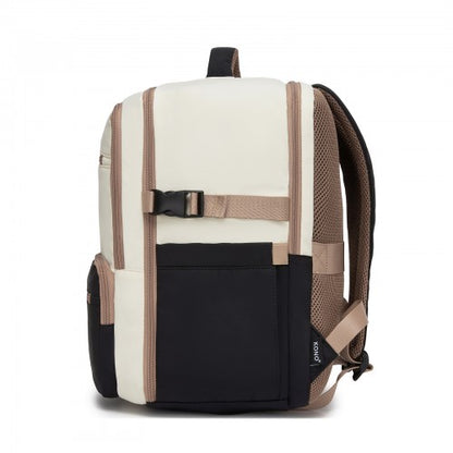 BPK2529 - Kono Compact 15.6" Laptop Travel Backpack - 40x30x20cm, Fits Under Seat Storage, with Trolley Sleeve
