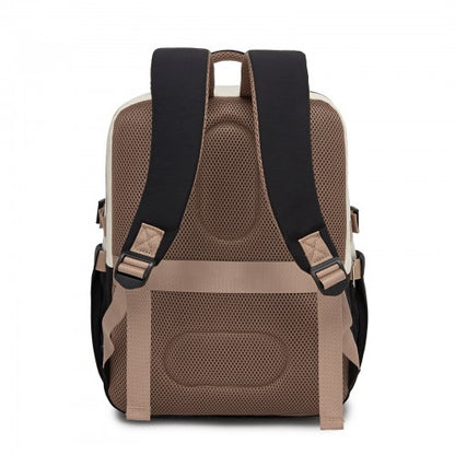 BPK2529 - Kono Compact 15.6" Laptop Travel Backpack - 40x30x20cm, Fits Under Seat Storage, with Trolley Sleeve