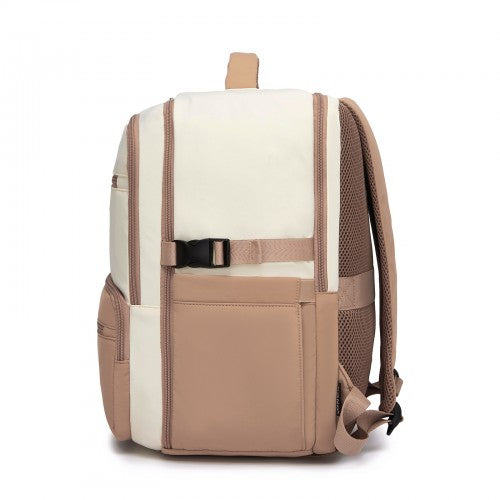 BPK2529 - Kono Compact 15.6" Laptop Travel Backpack - 40x30x20cm, Fits Under Seat Storage, with Trolley Sleeve