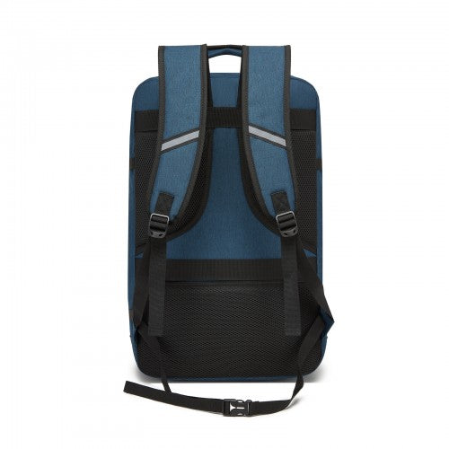 BPK2531L - Kono Multi-purpose Business Large Backpack–Fits 15.6" Laptop, Ideal for Work, Travel & Daily Commute - Navy
