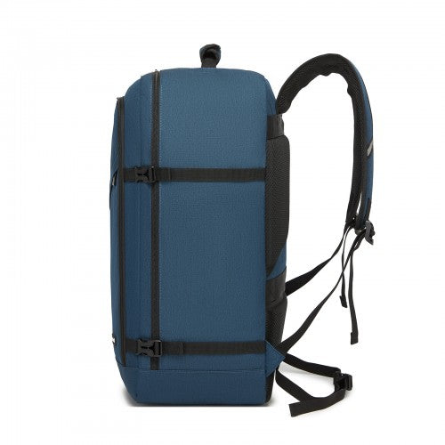 BPK2531L - Kono Multi-purpose Business Large Backpack–Fits 15.6" Laptop, Ideal for Work, Travel & Daily Commute - Navy