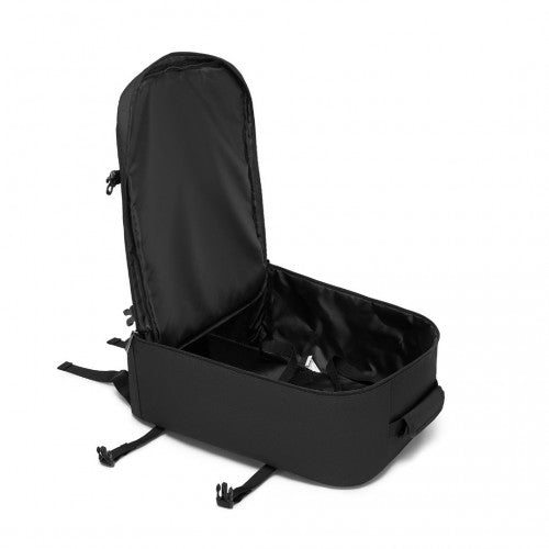 BPK2531M - Kono Multi-purpose Business Medium-sized Backpack–Fits 15.6" Laptop, Ideal for Work, Travel & Daily Commute - Black