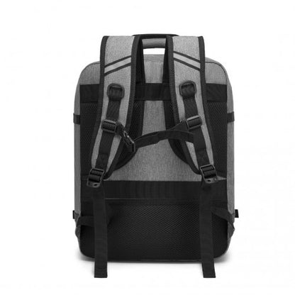 Kono BPK2531M grey backpack – side view