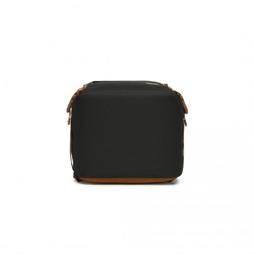 BPK2531S - Kono Multi-purpose Business Carry-On Backpack–Fits 15.6" Laptop, Ideal for Work, Travel & Daily Commute - Black and Brown