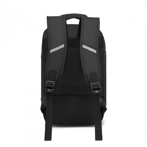 BPK2531S - Kono Multi-purpose Business Carry-On Backpack–Fits 15.6" Laptop, Ideal for Work, Travel & Daily Commute - Black