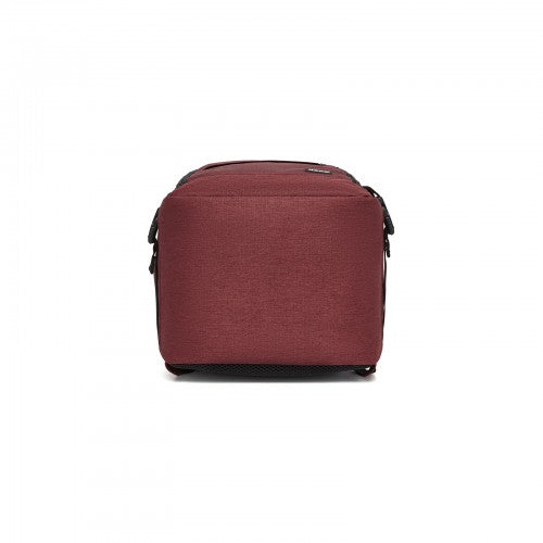 BPK2531S - Kono Multi-purpose Business Carry-On Backpack–Fits 15.6" Laptop, Ideal for Work, Travel & Daily Commute - Burgundy