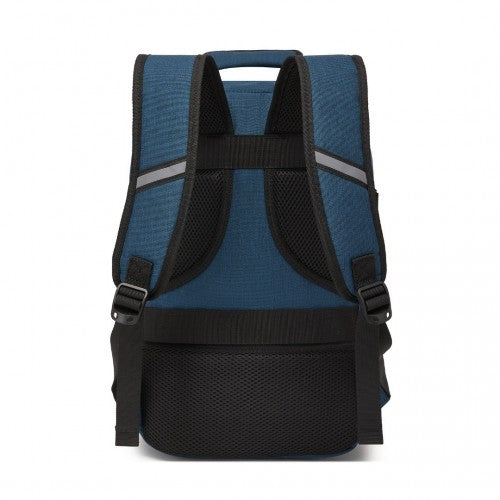 BPK2531S - Kono Multi-purpose Business Carry-On Backpack–Fits 15.6" Laptop, Ideal for Work, Travel & Daily Commute - Navy