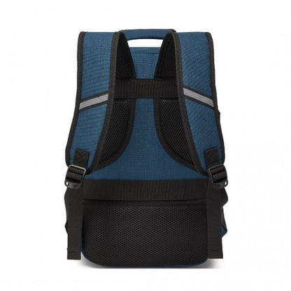 BPK2531S - Kono Multi-purpose Business Carry-On Backpack–Fits 15.6" Laptop, Ideal for Work, Travel & Daily Commute - Navy