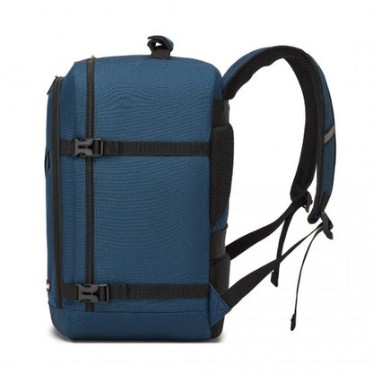 BPK2531S - Kono Multi-purpose Business Carry-On Backpack–Fits 15.6" Laptop, Ideal for Work, Travel & Daily Commute - Navy