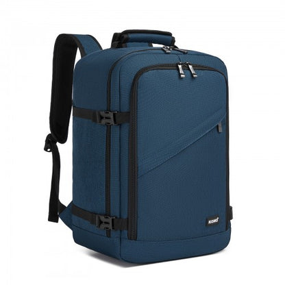 BPK2531S - Kono Multi-purpose Business Carry-On Backpack–Fits 15.6" Laptop, Ideal for Work, Travel & Daily Commute - Navy