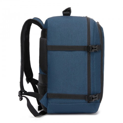 BPK2551 - Kono Flexible Cabin Backpack 30×20×40-Fits 15.6" Laptop, Clamshell Access-Great for Holidays, Work Trips & Commuting