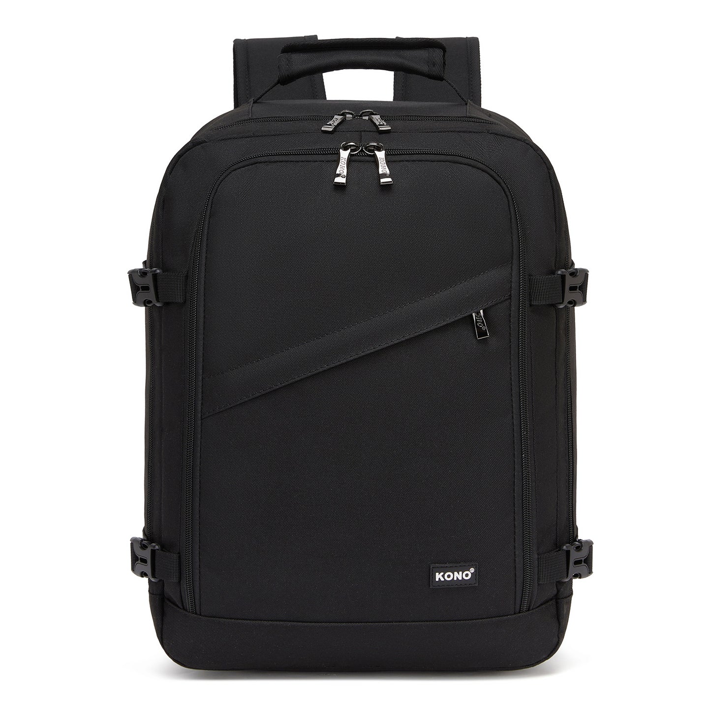 BPK2551 - Kono Flexible Cabin Backpack 30×20×40-Fits 15.6" Laptop, Clamshell Access-Great for Holidays, Work Trips & Commuting