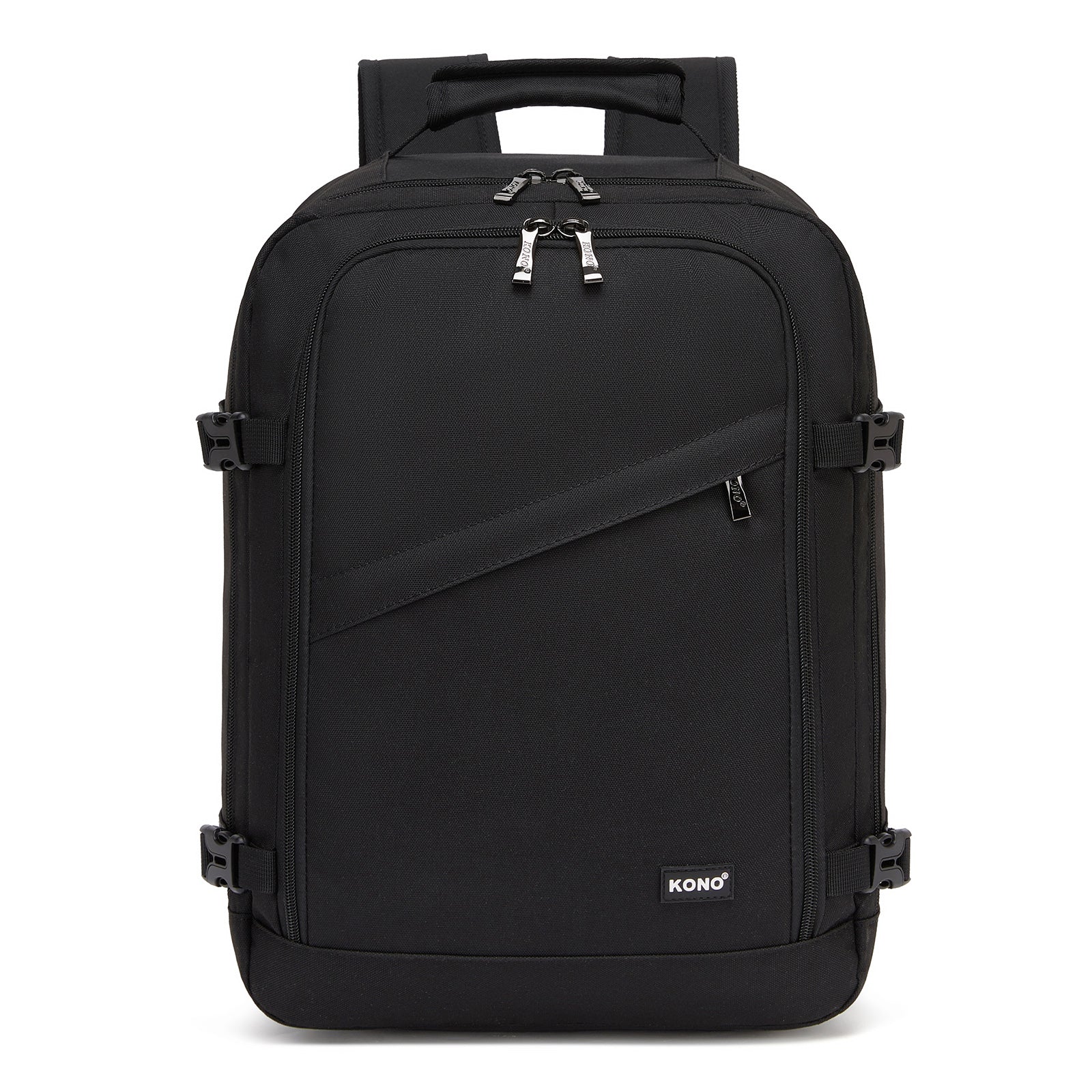 BPK2551 - Kono Flexible Cabin Backpack 30×20×40-Fits 15.6" Laptop, Clamshell Access-Great for Holidays, Work Trips & Commuting