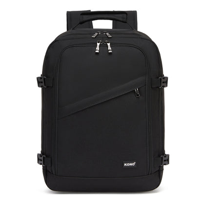 BPK2551 - Kono Flexible Cabin Backpack 30×20×40-Fits 15.6" Laptop, Clamshell Access-Great for Holidays, Work Trips & Commuting
